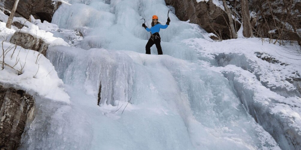 Picture 2 for Activity Ice Climbing, Try it @ Haliburton Forest & Wild Life Reserve