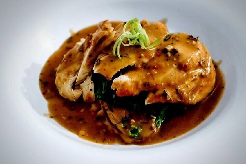 For the Kids - Grilled Chicken Breast on Pasta of White Rice