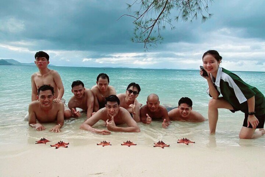 Starfish beach photo