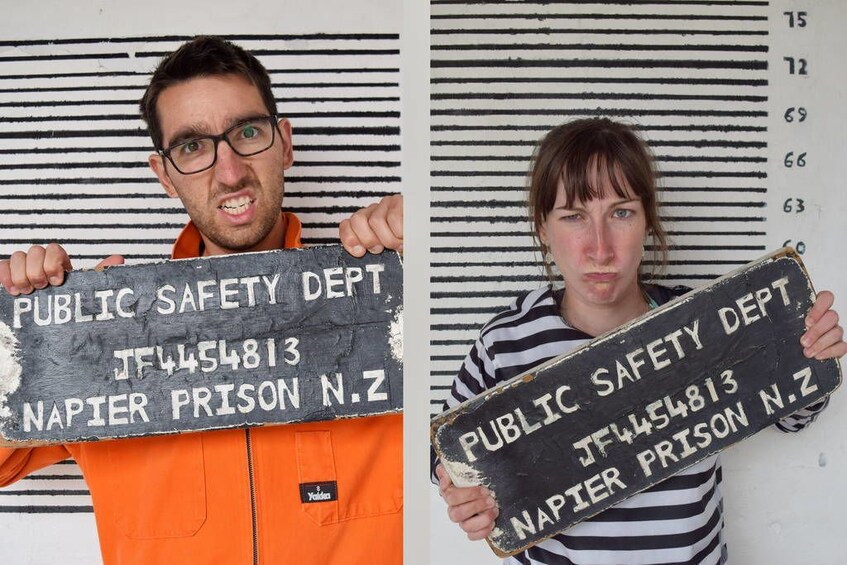 Show item 4 of 5. Tourists at Napier Prison