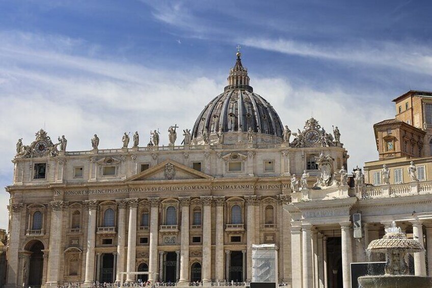 Rome St. Peter's Basilica, Grottoes and Square Guided Tour