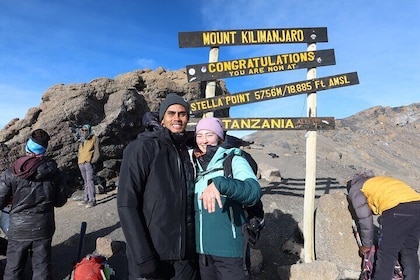 Itinéraire Machame, randonnée de 7 jours.