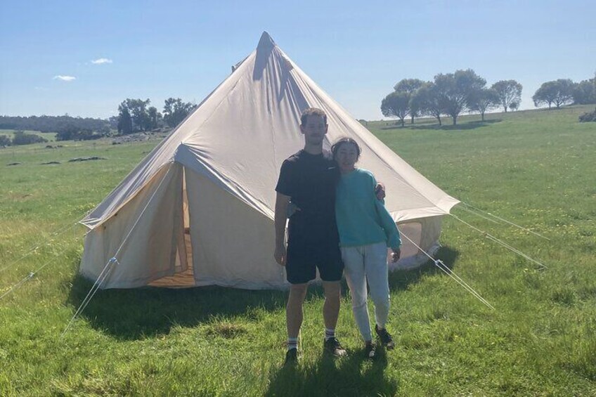 Overnight Private Yurt Getaway in Australia