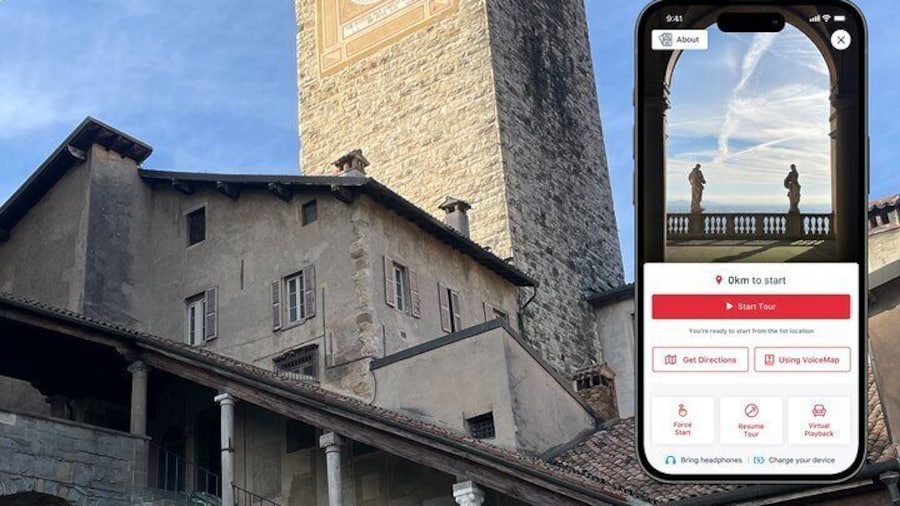 Self Guided Audio tour of Bergamo