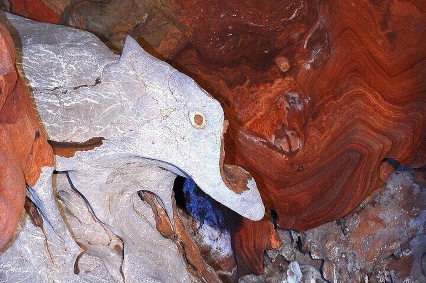 interestingly shaped rock formations' 