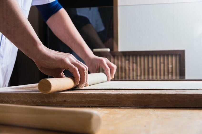 Kyoto Arashiyama soba noodle making experience - Private plan
