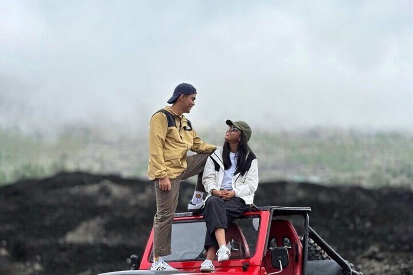 Mount Batur Sunrise Jeep Tour with Private Transportation