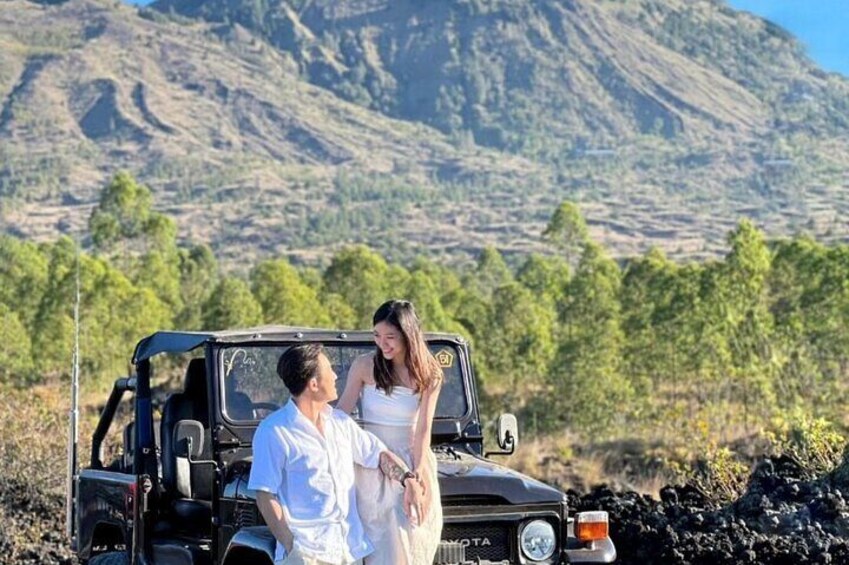 Mount Batur Sunrise Jeep Tour with Private Transportation