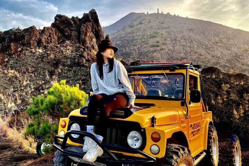 Mount Batur Sunrise Jeep Tour with Private Transportation