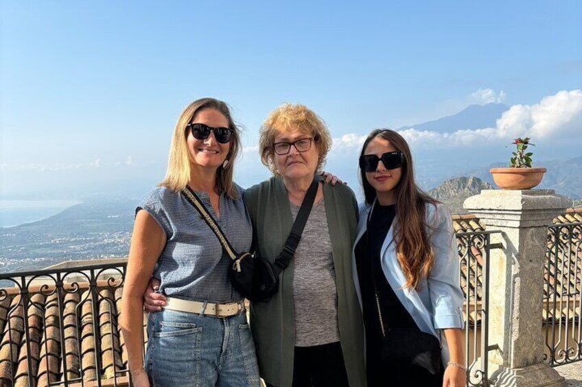 From Messina Port Private Tour Taormina Castelmola and Messina