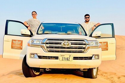 Private Morning Desert Safari with Dune Bashing & Camel Ride