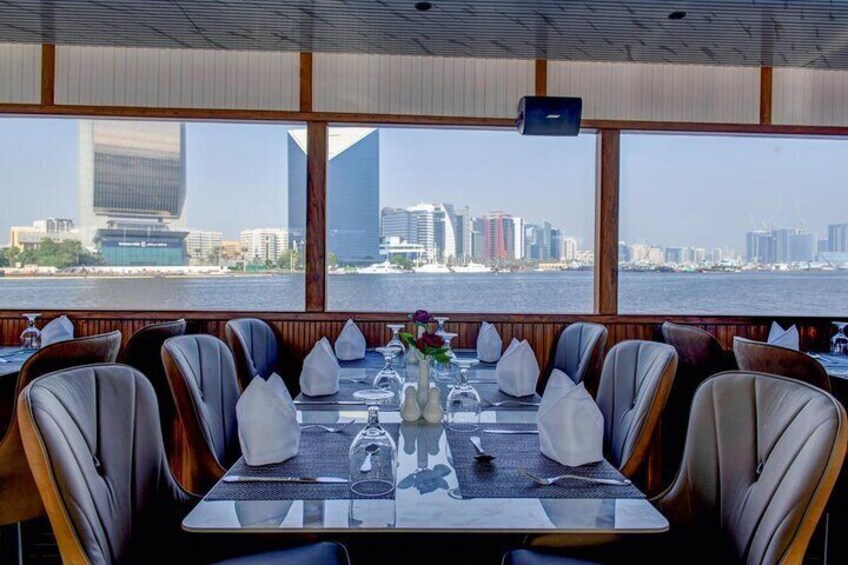 Catamaran Cruise with Dinner at Al Seef Dubai