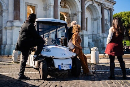 Food Tour of Rome in Golf Cart