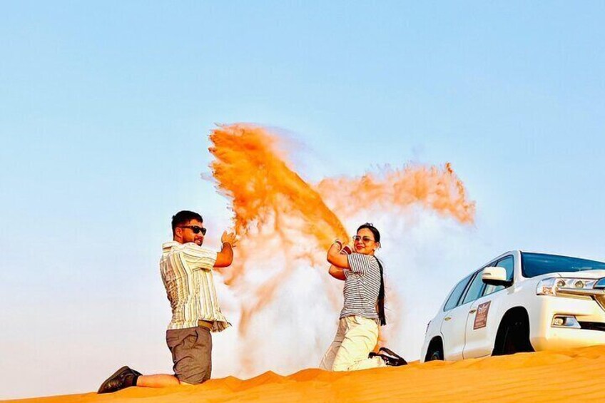Premium Desert Safari With Luxury Camp and Live Buffets