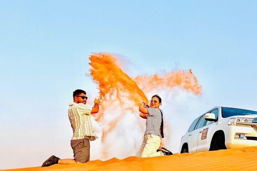 Premium Desert Safari With Luxury Camp and Live Buffets