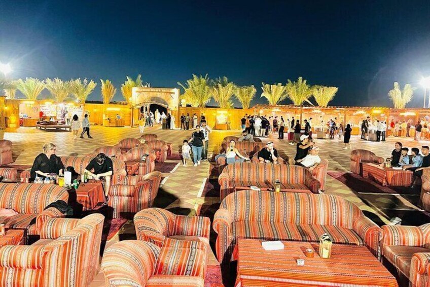 Premium Desert Safari With Luxury Camp and Live Buffets