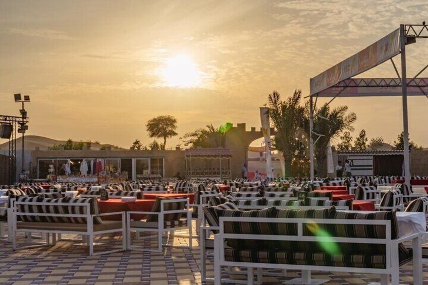 Dubai Desert Safari with Premium Camp & Live Buffet