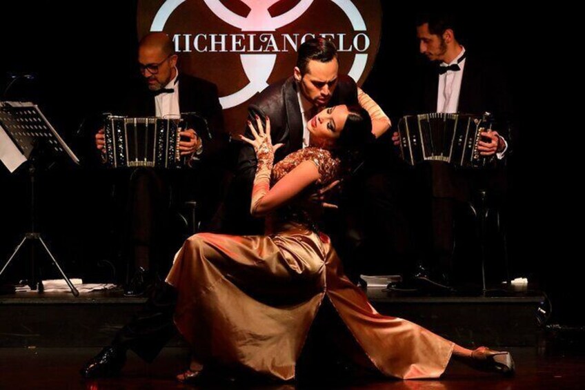 Michelangelo VIP Only Tango show, Beverage with Transfer
