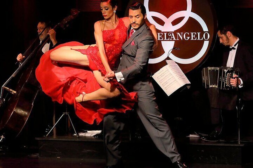Michelangelo VIP Only Tango show, Beverage with Transfer