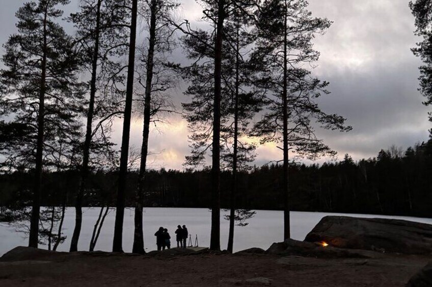 Learn How to Cook Salmon Soup in the Magical Finnish Forest