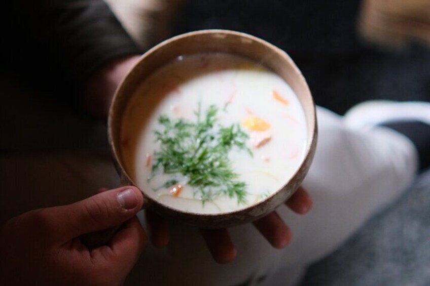 Traditional Finnish Soup Workshop by the Forest