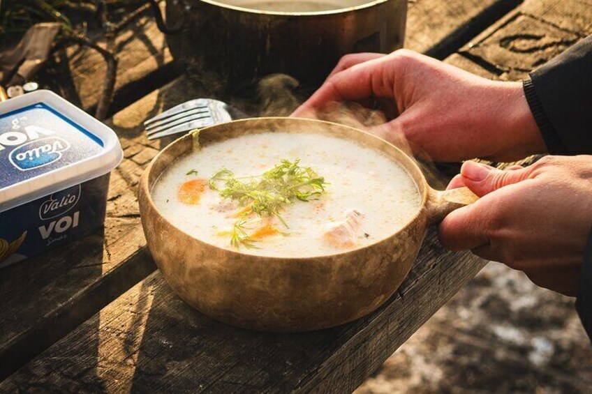 Traditional Finnish Soup Workshop by the Forest