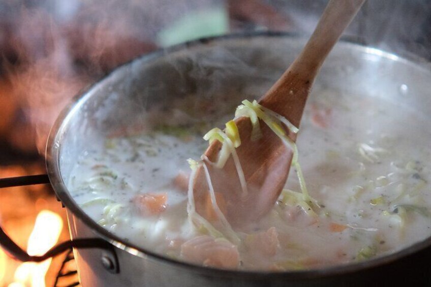 Traditional Finnish Soup Workshop by the Forest