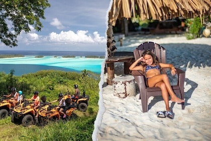 Full Day Combo Bora Bora ATV Tour & Motu Pass with Buffet