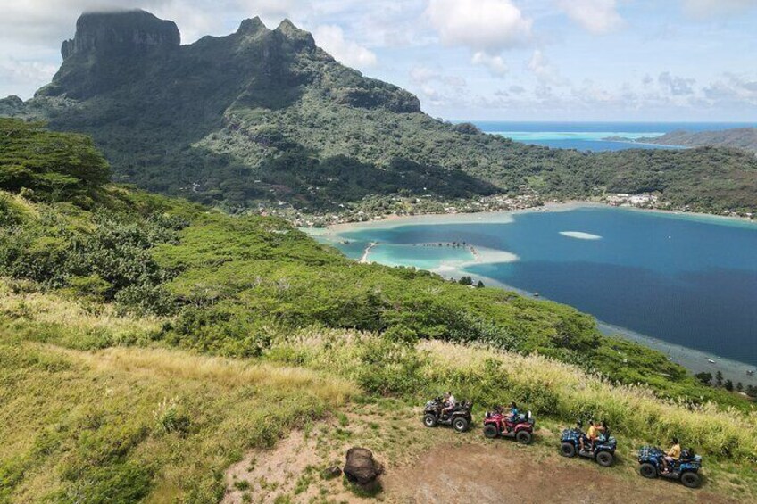 atv tour/quad island tour/popoti view point/faanui valley/marae spot/private transfer/motu fanfan/polynesian buffet/relax time/swimming/combo land & sea/motu pass/fresh fruit/breathless view/adventure