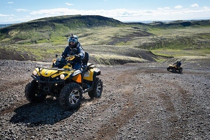 quad bike & Sky Lagoon full day adventure in Reykjavik