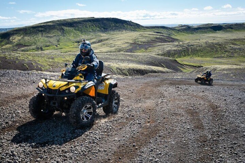 ATV and Sky Lagoon Tour from Iceland