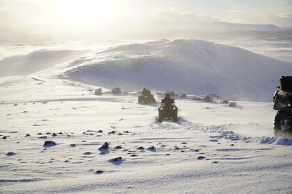 quad bike & Sky Lagoon full day adventure in Reykjavik