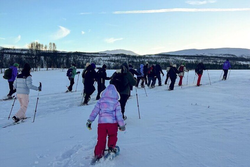 Norway Troms Snowshoe Activity with Guided Tour