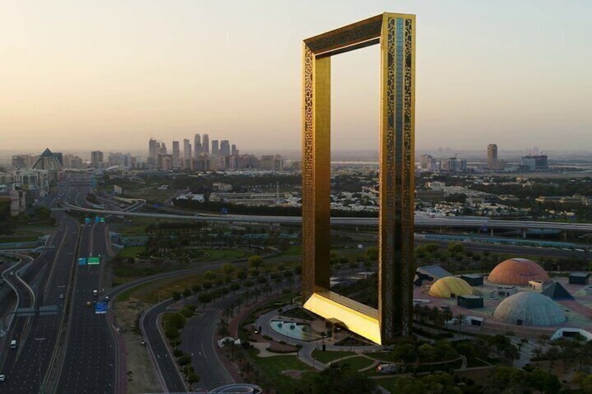 Dubai Frame Pickup and Drop Off Included