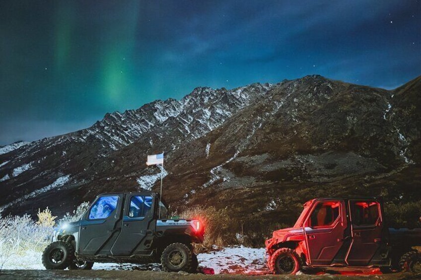 Northern Lights UTV Tour with Roundtrip Transportation