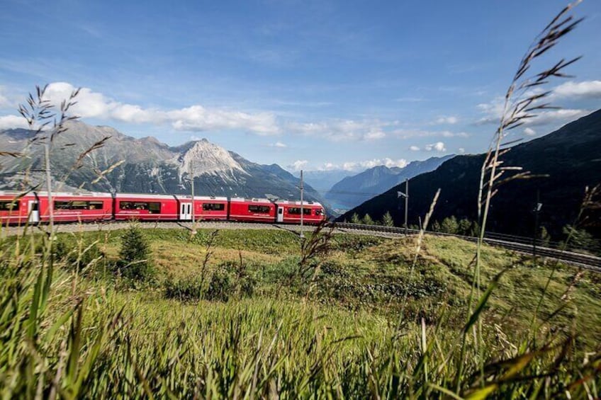 From Milan: Bernina Express Day Trip to Tirano & St. Moritz