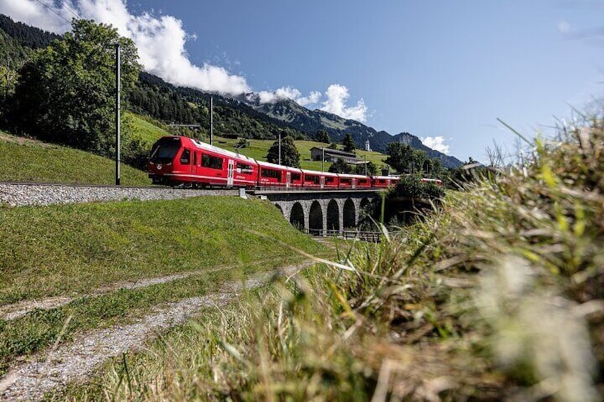 From Milan: Bernina Express Day Trip to Tirano & St. Moritz