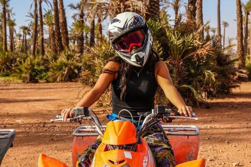 Quad trekking in the Ouarzazate desert with Tea