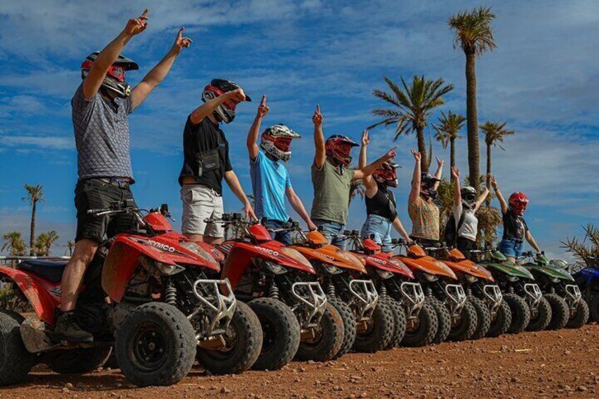 Quad trekking in the Ouarzazate desert with Tea