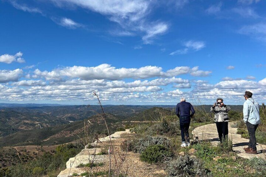 Panorama in the Alto do Malhão located in the county of Loulé