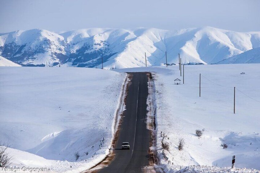 Winter Wonderland Snow Adventure in Tsaghkadzor and Lake Sevan