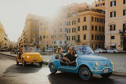 La Dolce Roma Private Tour by Electric Fiat or Golf Cart