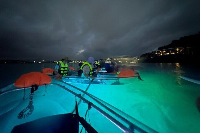 Night Glow Clear Kayak Night Tour