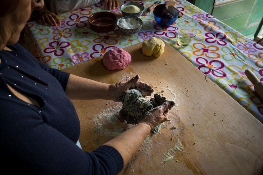 Homemade fresh pasta cooking class