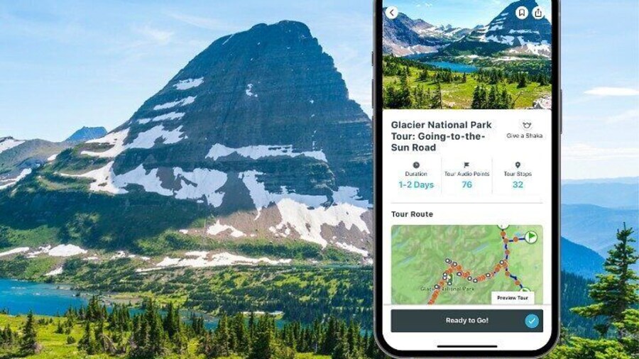 Glacier National Park Audio Tour for Going to the Sun Road
