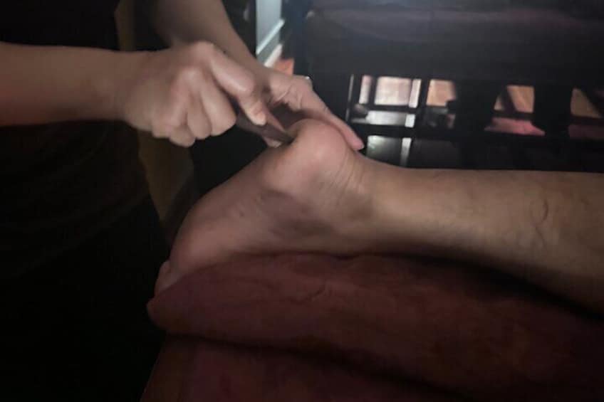Foot reflexology