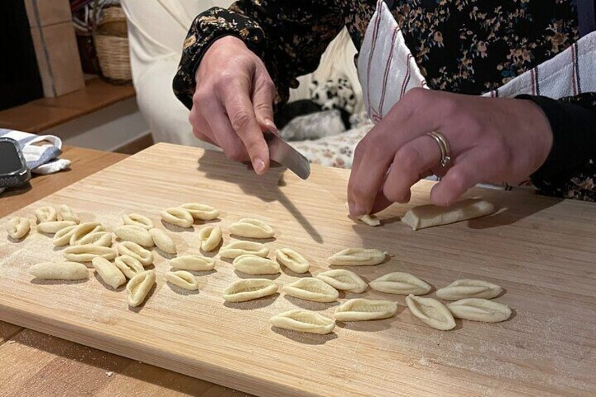 hands in paste