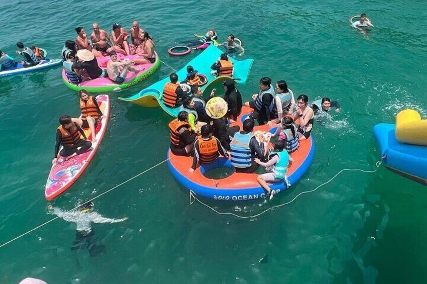 Mud Bath, Coral Reef Snorkeling and Floating Bar From Nha Trang