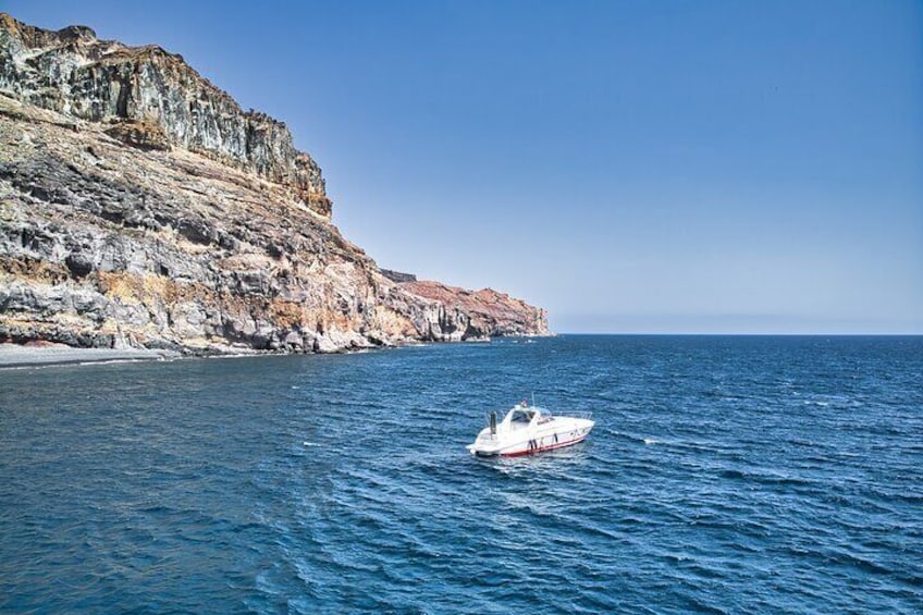 Private Boat Trips Puerto de Mogan 3h Tour Gran Canaria 9 people