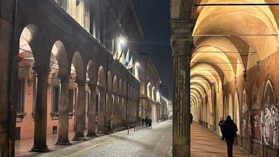 Bologna By Night Sipping Through the City After Dark